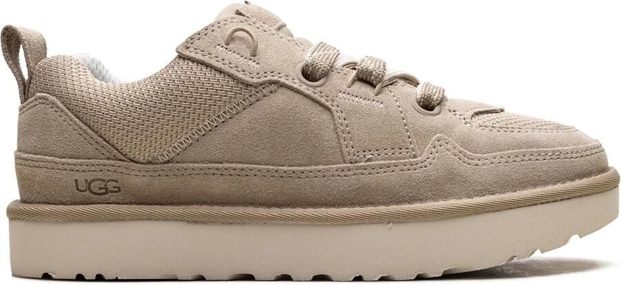 Ugg Casual Comfort Sneaker met Velours en Canvas Mesh Beige Dames - Foto 5