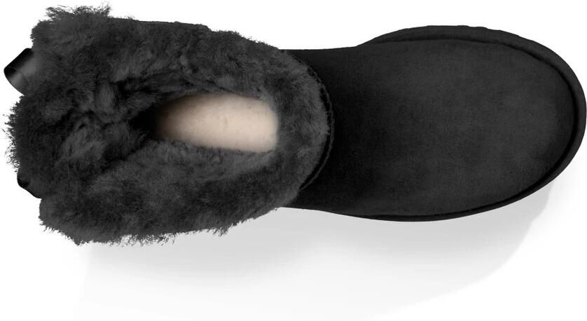 Ugg Dameslaarzen van omgekeerd schapenleer en suède voor herfst winter Black Dames - Foto 11