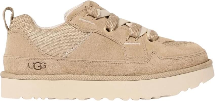 UGG LO LOWMEL M Lage sneakersVrije tijdsschoenenPopulaire herenschoenenHeren sneakers Wit beige - Foto 5