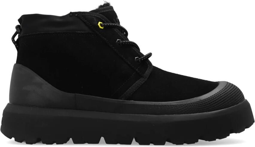 UGG Winterlaarzen NEUMEL WEATHER HYBRID Gummistiefels galoshes instaplaarzen met gepolsterde voetbed