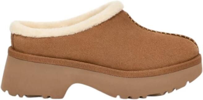 UGG New Heights Cozy Clogs Chestnut