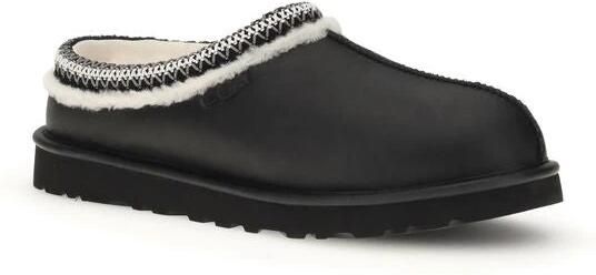 UGG Noir Leren Muiltjes met Sheepskin Binnenzool - Foto 3