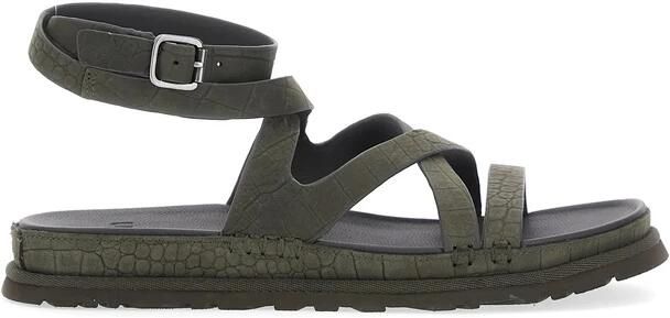 UGG Sandaal met plateauzool en enkelbandje