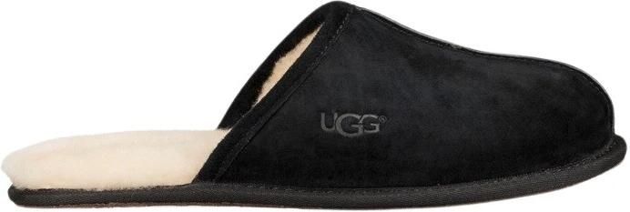 UGG Pantoffels Heren Sloffen Instappers Wol Harde zool Open hiel 1101111 Zwart