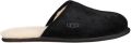 UGG Pantoffels Heren Sloffen Instappers Wol Harde zool Open hiel 1101111 Zwart - Zwart