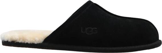 UGG Pantoffels Heren Sloffen Instappers Wol Harde zool Open hiel 1101111 Zwart - Foto 7