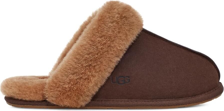 UGG Pantoffels Scuffette II Pantoffels klompen mules flats met bontkraag