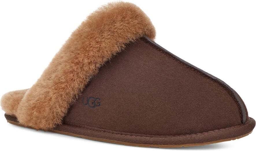 UGG Pantoffels Scuffette II Pantoffels klompen mules flats met bontkraag - Foto 5