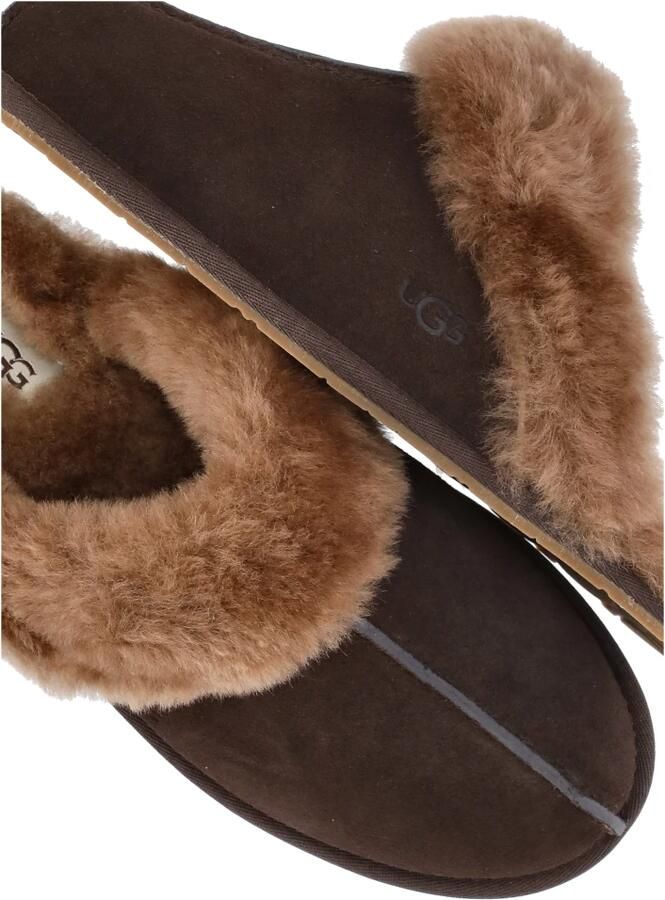 UGG Pantoffels Scuffette II Pantoffels klompen mules flats met bontkraag - Foto 2
