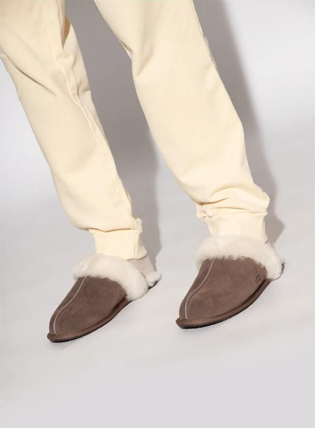 UGG Pantoffels Scuffette II Pantoffels pantoffel met knusse imitatie bontkraag - Foto 4