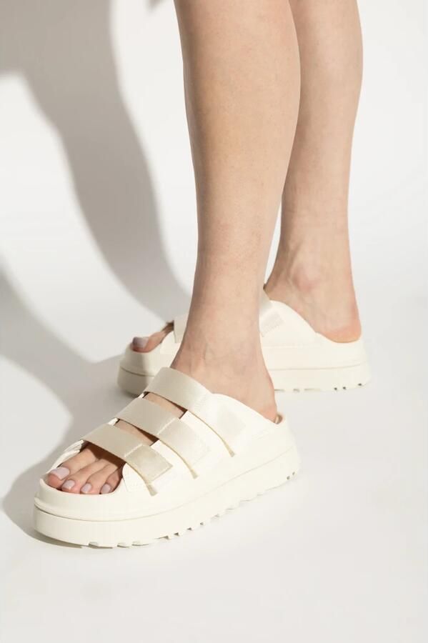 Ugg GoldenGlow Slide dark sand Women Slides & Sandalen beige Schoenen - Foto 2