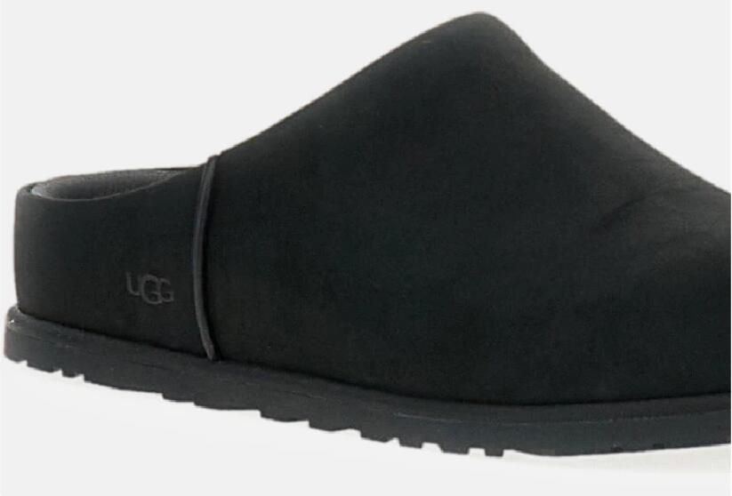 UGG Instappers Heren M Otzo Clog Maat: 44 Materiaal: Leer Kleur: Zwart
