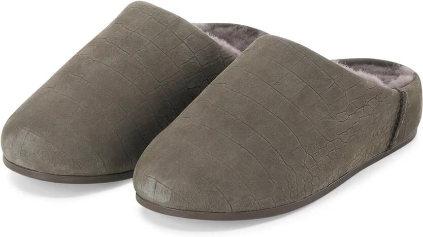 Ugg Elea Embossed-instapper in Dense Smoke