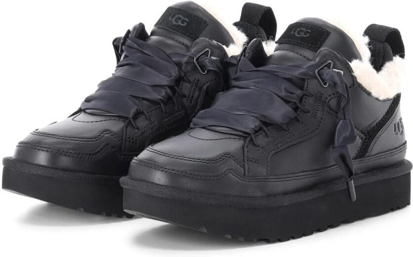 Ugg Lowmel LTHR-sneaker in Black - Foto 3