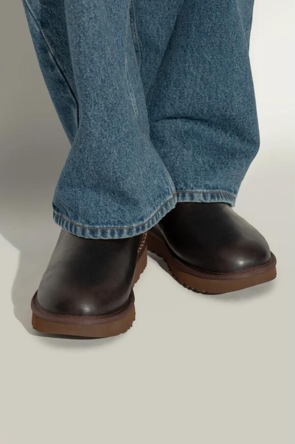 Ugg Classic Ultra Mini Leather Regenerate-laars in Ironwood - Foto 3