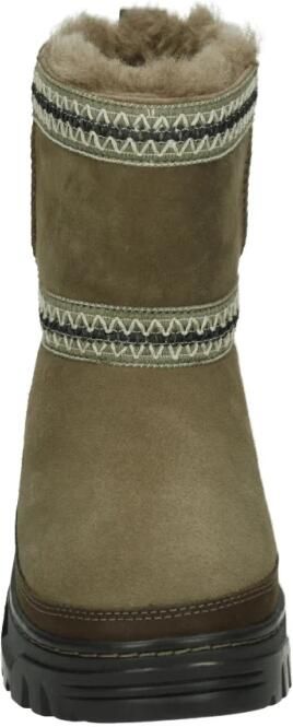 UGG Taupe Suède Dames Enkellaarzen