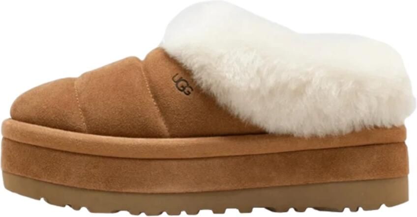 UGG Pantoffels Dames Tazzlita Maat: 36 Materiaal: Suède Kleur: Cognac