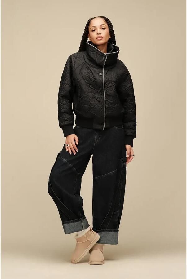 UGG Leren Ultra Mini Bailey Bow enkellaarsjes - Foto 4
