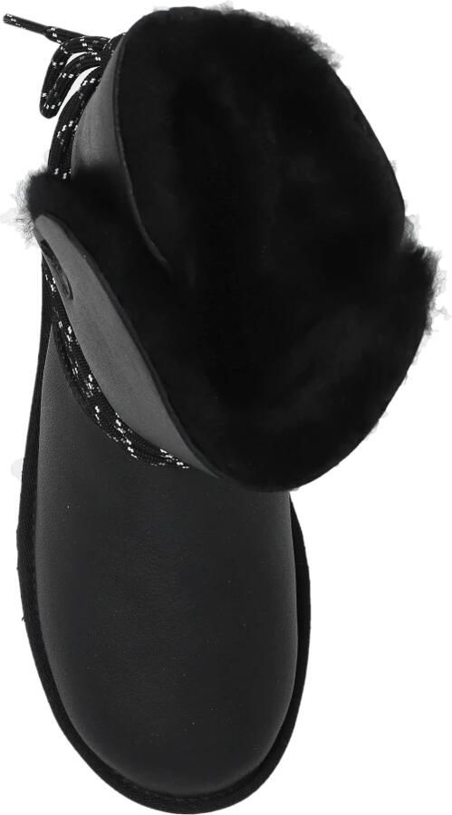 Ugg Classic Bailey Tie Leather-laars in Black