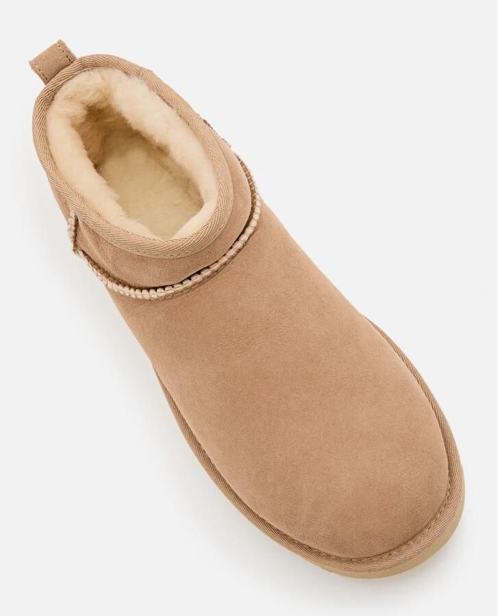 UGG Boots zonder sluiting Unisex Classic Ultra Mini comfortabele schoen vrijetijdsschoen met logopatch - Foto 5