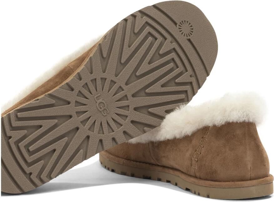 UGG Ballerina Dames Zora Ballet Flat Maat: 39 Materiaal: Suède Kleur: Bruin - Foto 2