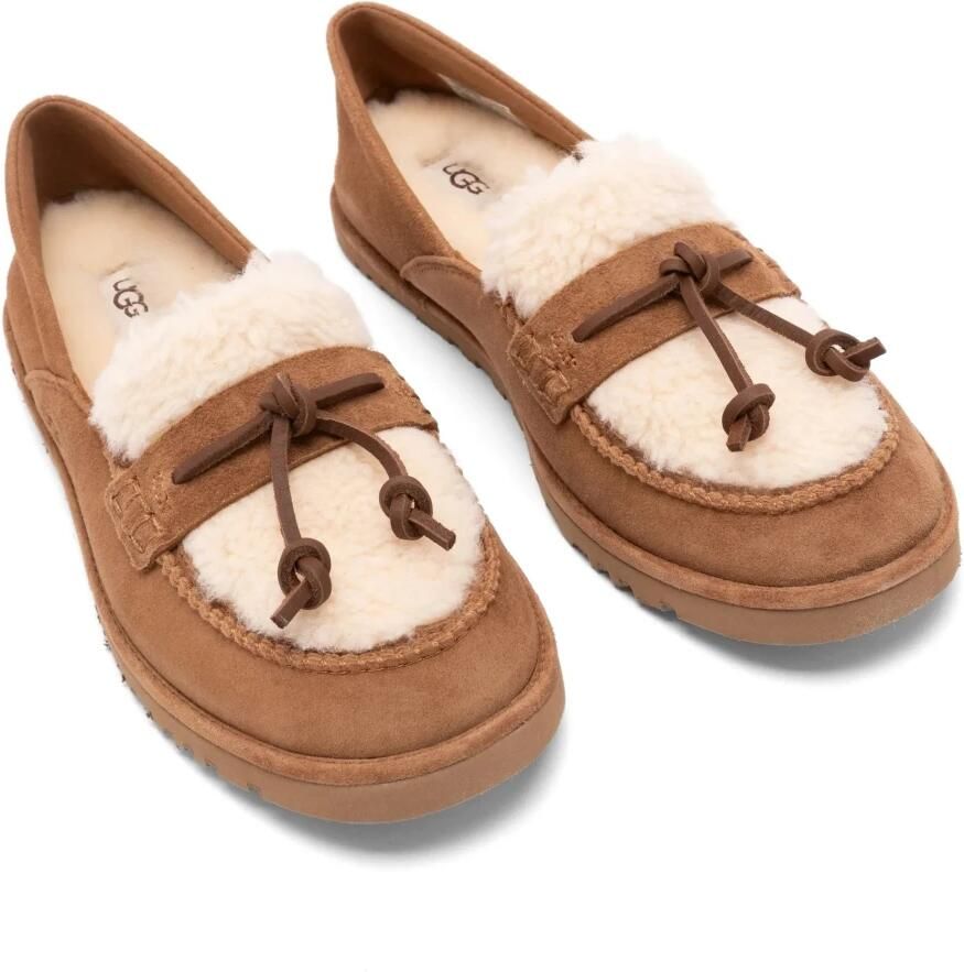 UGG Schoenen Cognac Zora Loafers Cogna - Foto 3