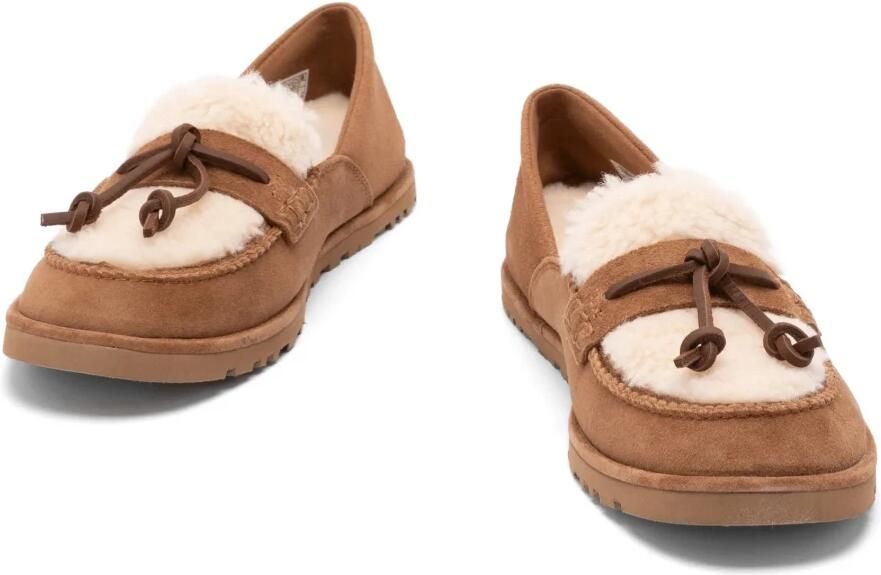 UGG Schoenen Cognac Zora Loafers Cogna - Foto 9