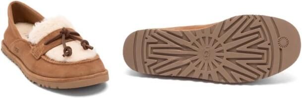 UGG Schoenen Cognac Zora Loafers Cogna - Foto 5