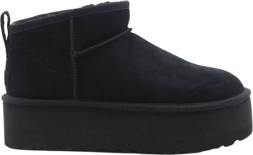 UGG Ultra Mini Platform Dameslaarzen Zwart
