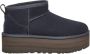 Ugg Classic Ultra korte laars met plateauzool voor Dames in Eve Blue - Thumbnail 1