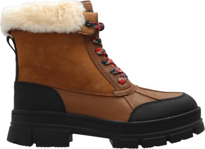 Ugg Stijlvolle waterdichte veterschoenen Brown