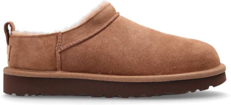 UGG Instappers Dames W Classic Micro Maat: 40 Materiaal: Suède Kleur: Bruin
