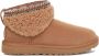 UGG Vachtlaarzen Dames Classic Ultra Mini Maxi Curly Maat: 42 Materiaal: Suèdelook Kleur: Cognac - Thumbnail 1