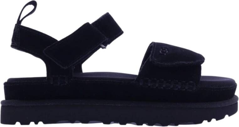 UGG Dames W Goldenstar Maat: 40 Materiaal: Suède Kleur: Zwart