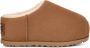 Ugg Kameel Slide Klompen met Gewatteerd Schuim Brown Dames - Thumbnail 7