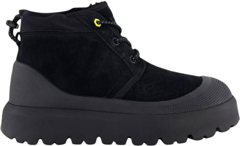 Ugg Neumel Heren Schoenen Zwart Maat: 40 Suède Foot Locker
