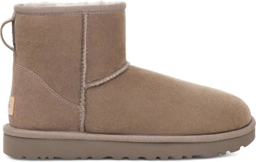 UGG CLASSIC MINI II W Volwassenen Gevoerde laarzenSnowbootsDames laarzen Grijs - Foto 6
