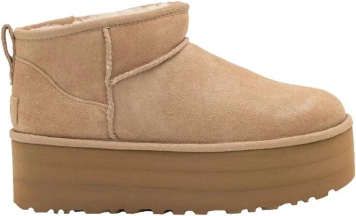 Ugg Winter Boots Beige Dames