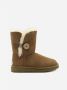 UGG BAILEY BUTTON II W Volwassenen Gevoerde laarzen Kleur Cognac - Thumbnail 4