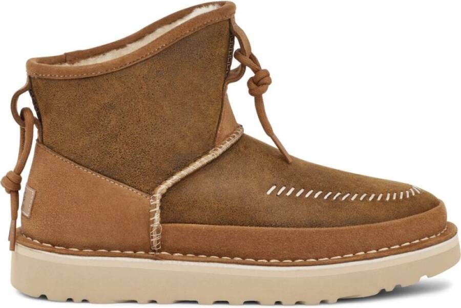 UGG Snowboots Heren Campfire Craft Regen Maat: 43 Materiaal: Leer Kleur: Cognac