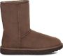 Ugg Koffiebruine Classic Short II Suède Laarzen Brown Dames - Thumbnail 1