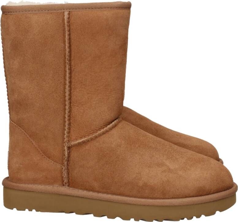 UGG Klassieke laarzen Heren Boots Laarzen Herenschoenen Suède Classic short Cognac - Foto 6
