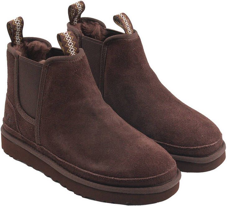 UGG Chelsea boots Heren Boots Laarzen Herenschoenen Wol Neumel chelsea Bruin - Foto 6