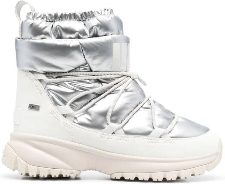 UGG Snowboots Dames Yose Puffer Mid Metallic Maat: 36 Materiaal: Textiel Kleur: Zilver - Foto 3