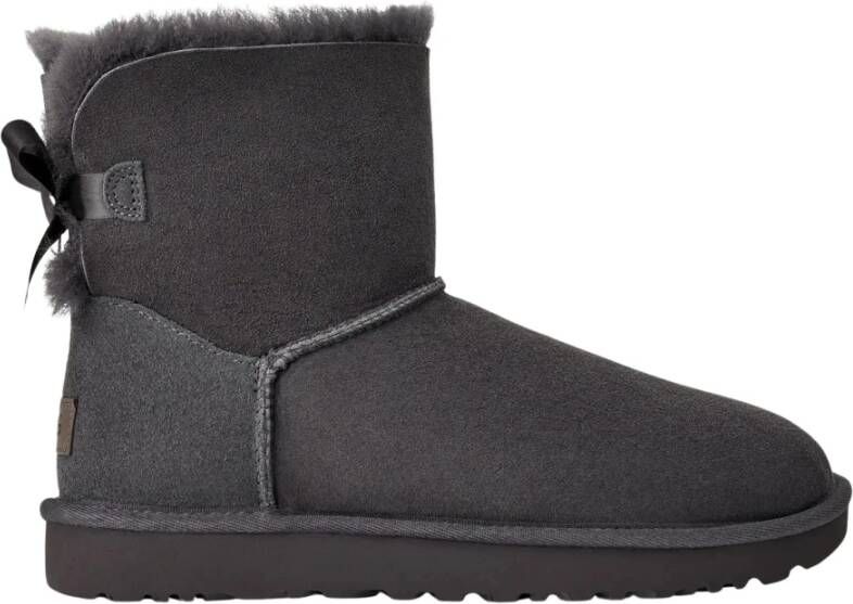 Ugg Mini Bailey Bow II-laars voor dames in Grey