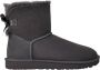 Ugg Mini Bailey Bow II-laars voor dames in Grey - Thumbnail 1