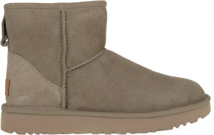 UGG Vrouwen Suède Enkellaarsjes Laarzen Damesschoenen 1016222 Groen