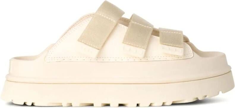 UGG Witte GoldenGlow Slide Sandalen