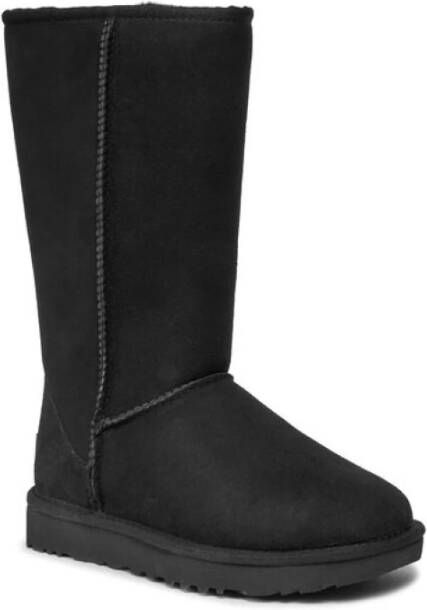 UGG Vachtlaarzen Dames Classic Tall Ii Maat: 41 Materiaal: Suède Kleur: Zwart