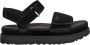 UGG Zwarte Goldenstar Sandalen met Logo - Thumbnail 1